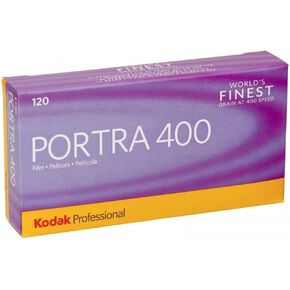KODAK Professional Portra 400 Film 120 Propack-10 Rolls, 2 Pack, Colored