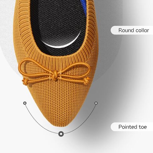 Shupua Women's Flats Black Flats Shoes Pointed Toe Ballet Flats Comfortable Bow Girls Flats Dressy in Saudi Arabia