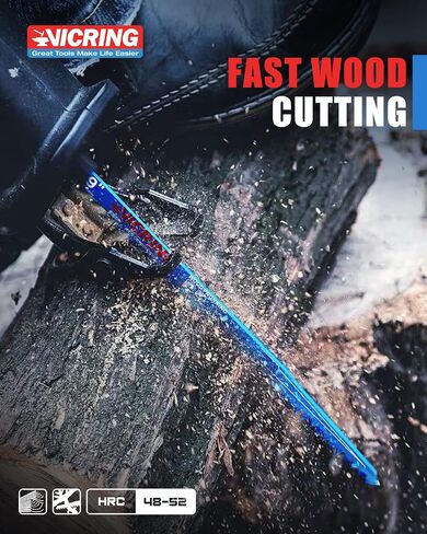 34-Piece Reciprocating Saw Blade Set Sawzall Blades for Metal Wood and Pruning Cutting with Organizer Pouch Saw Blades in Saudi Arabia