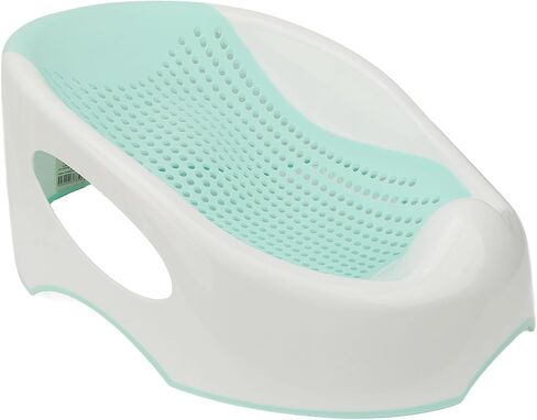 Baby Bath Support, Portable Foldable Slipless Bath Tub Support Lying Bathing Mat, with Slipless Pad Bath Net, for Newborn Infant (Green) in Saudi Arabia