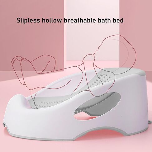 Baby Bath Support, Portable Foldable Slipless Bath Tub Support Lying Bathing Mat, with Slipless Pad Bath Net, for Newborn Infant (Green) in Saudi Arabia