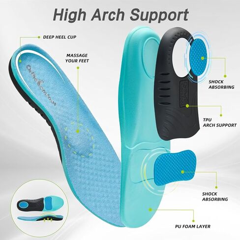 أحذية OrthoComfoot النسائية سهلة الارتداء لتقويم العظام: أحذية مريحة لالتهاب اللفافة الأخمصية مع دعم القوس للقدم المسطحة، أحذية تقويمية كاجوال لتخفيف آلام القدم والكعب in Kuwait