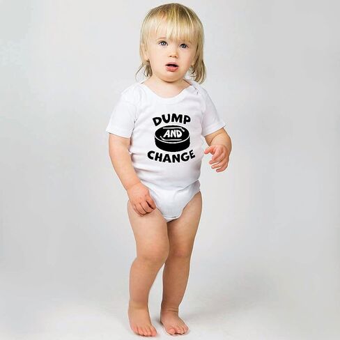 ChalkTalkSPORTS Hockey Baby & Infant One Piece | Ice Hockey Theme Bodysuits in Saudi Arabia