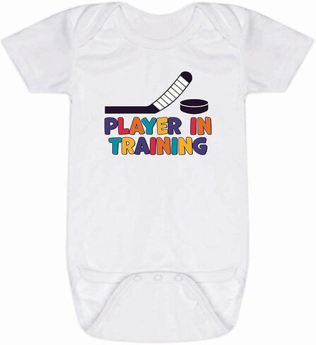 ChalkTalkSPORTS Hockey Baby & Infant One Piece | Ice Hockey Theme Bodysuits in Saudi Arabia