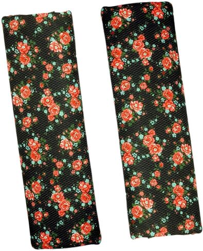 Suxgumoe Car Seat Belt Pillow for Kids, 2Pcs Unicorn Car Seat Belt Cover Pad Head and Neck Support (Unicorn Green)1 in Kuwait