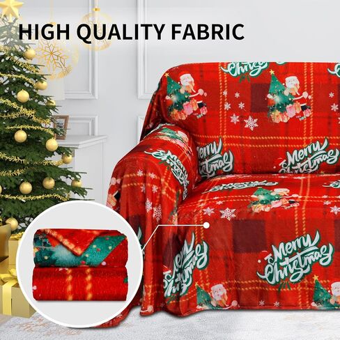 Easy-Going 80X133 inches Halloween Sofa Cover, Jacquard Velvet Oversized Couch Slipcover for 3 Cushion Couch, L Shape Sectional Covers for Dogs, Washable Sofa Blanket, Furniture Protector in Saudi Arabia