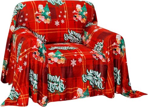 Easy-Going 80X133 inches Halloween Sofa Cover, Jacquard Velvet Oversized Couch Slipcover for 3 Cushion Couch, L Shape Sectional Covers for Dogs, Washable Sofa Blanket, Furniture Protector in Saudi Arabia