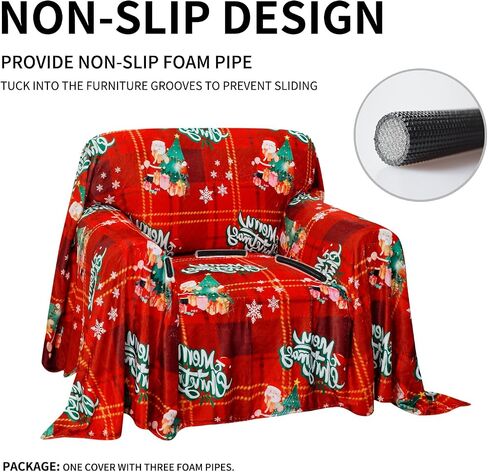 Easy-Going 80X133 inches Halloween Sofa Cover, Jacquard Velvet Oversized Couch Slipcover for 3 Cushion Couch, L Shape Sectional Covers for Dogs, Washable Sofa Blanket, Furniture Protector in Saudi Arabia
