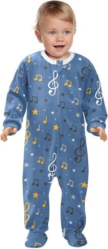 Dussdil Baby One-Piece Footies Newborn Rompers Pajamas Cotton Footed Pjs for Sleep Play Boys Girls in Kuwait