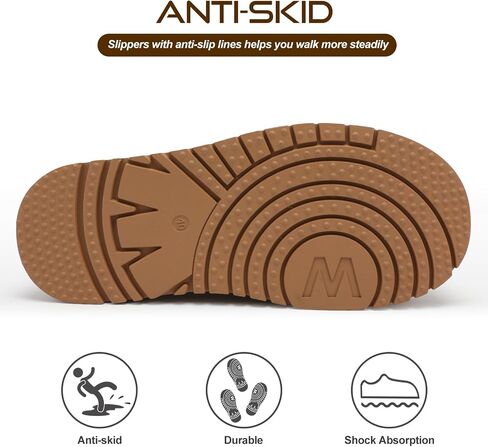 Platform Slippers for Women Winter Snow Mini Boots Suede Warm Lined Shoes Short Ankle Anti-Slip Platform Boots Slip on Home Fuzzy Slippers for Indoor Outdoor in Saudi Arabia