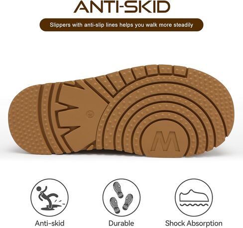 Platform Slippers for Women Winter Snow Mini Boots Suede Warm Lined Shoes Short Ankle Anti-Slip Platform Boots Slip on Home Fuzzy Slippers for Indoor Outdoor in Saudi Arabia