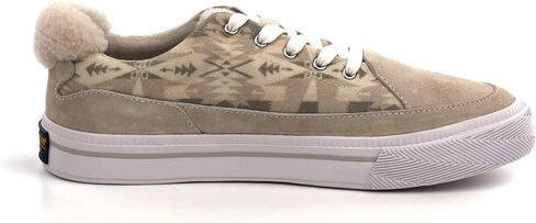 PENDLETON Women's 5 Eye Sneaker – Cozy Fleece Lining, Suede Accents, Winterized Casual Footwear in Saudi Arabia