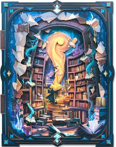 Endless Limit Christmas Wall Decorations - 3D Christmas Decor Framed for Wall Hanging and Table Festive Aesthetic Wall Art for House Living Room Bedroom Dining Room Stacking Carving Panels (9"x10") in Saudi Arabia
