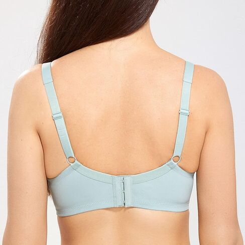 Gratlin Women's Nursing Bras Underwired | Lightly padded, Support, Full coverage, Lacetrim, V neck, Maternity bra for breastfeeding in Kuwait