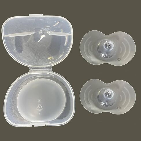 Nipple Shields for Breastfeeding Newborn with Case | Nipple Covers for Breastfeeding | Breast Shields for Nursing | Pezoneras para Lactancia | Nipple Guards for Breastfeeding (Small 13mm) in Saudi Arabia