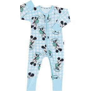 Bonds Baby Zippy Wondersuit - Picnic Mickey Light Blue