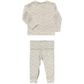 GUNAMUNA Unisex Baby Two-Piece Footie Pajama Set, Easy Diaper Change Zipper, For Infant and Toddler Nap Time in Kuwait