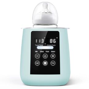Baby Bottle Warmer All Bottles, Water Bath Milk Warmer 48H Thermostat Food Heater Breastmilk Thaw Formula Water Warming Steamer IMD LED Display Accurate Temperature Control