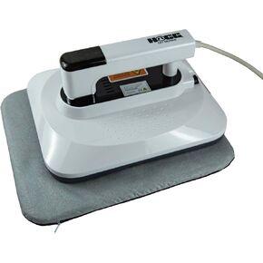 Hogg Heat Press Machine for T Shirts - DIY Series, Hand Held (10" x 12"), Craft Heat Press for Shirts, Hats, Tote Bags, Shirt Press Machine for HTV, DTF, DTG, Temperature Range 0 to 392 F