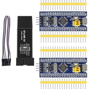 5pcs ST-Link V2 Emulator Downloader Programmer Support Programming Unit STM8 STM32 (Random Color)