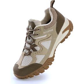 CC-Los Women's Waterproof Hiking Shoes Lightweight Breathable Walking Shoes for Outdoor Climbing Size 5.5-10.5