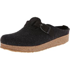 HAFLINGER GZB Felt Clogs Mules with Buckle Shoes Unisex