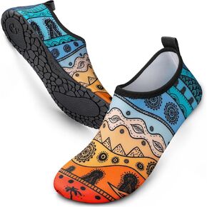 SIMARI Water Shoes for Women Men Aqua Socks Swim Surf Beach Barefoot Yoga Travel Camping Essentials Kayak Boat Accessories Quick-Dry Non Slip Adult Youth SWS002