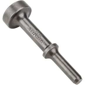 Pneumatic Air Hammer Bit, Extended Smoothing Hammer Bit, Special Alloy Steel Pneumatic Drifts for Metals Wood(100mm)