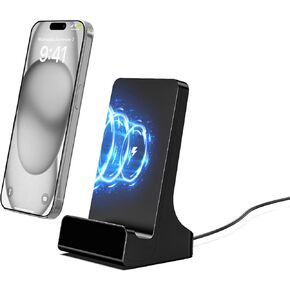 LIZVIE 2K Hidden Camera Charger Dock with 5G Pixels Security Adjustable 160° Wide-Angle Lens - Night Vision and Motion Detection - Wireless Phone Charger Camera, APP Remote Control for Home and Office