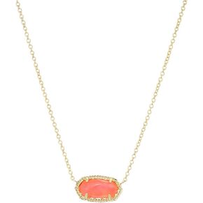 Kendra Scott Elisa Pendant Necklace for Women, Fashion Jewelry, 14k Gold-Plated