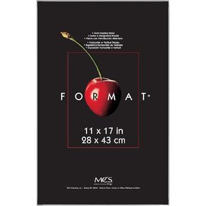 MCS Format Frame, Black, 8.5 x 11 in, 12 pk