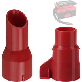 2 Pcs Vacuum Hose Adapter Fit for Milwaukee M18 0970-20 0880-20 Vacuum Hose 14-37-0105 & 14-37-0016