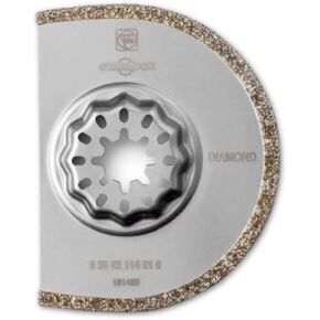 Fein StarLock Diamond Oscillating Saw Blade - Segmented for Removal of Marble, Epoxy Resin, Pozzolan and Cement Grouts - Fits Most Multitools - 63502114210