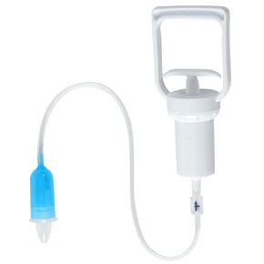 Nasal Aspirator & No Need Hygiene Filter,Reusable Nose Cleaner with Storage Case and Cleaning Brush, Soft Silicone Tips& Increased Suction Version, Easy to Use and Clean
