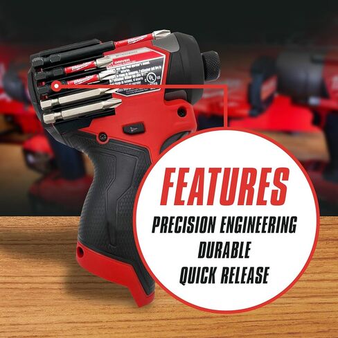 حامل مثقاب مغناطيسي RageCraft فقط للجيل 3 Milwaukee M12 Gen 3 Impact Driver (3453-20) | منظم رؤوس المثقاب، مثالي للكهربائيين والبناء والمشروعات اليدوية | الجانب الأيمن in Saudi Arabia