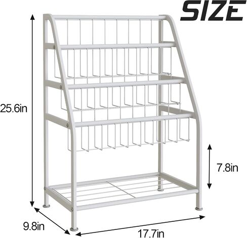 aboxoo Kids Bookshelf Toddler Freestanding for Children Room 18 inches Small Toddler Bookcase Toy Organizer White Stable Bookcase Bookstore Library Book Unit Storage for Small Place in Saudi Arabia