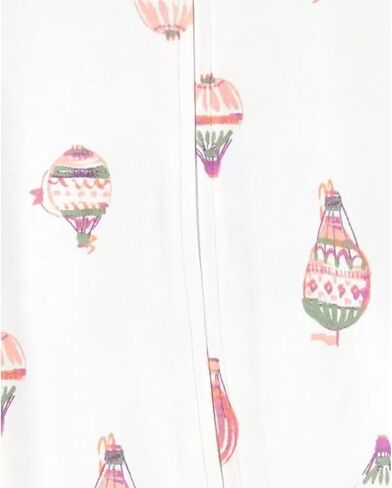 Carter's Girls' 1-Piece 100% Snug Fit Footie Sleeper PJs in Saudi Arabia