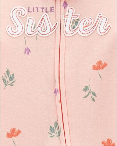 Carter's Girls' 1-Piece 100% Snug Fit Footie Sleeper PJs in Saudi Arabia