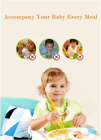 Training Chopsticks, Cute Animal Shape Easy to Use Learning Chopsticks for Kids With attachable for Right or Left Handed Child Adults Beginners (4 pack) in Saudi Arabia
