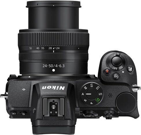 Nikon Z5 Mirrorless Full Frame FX Camera 2 Lens Kit with 24-50mm f/4-6.3 + 50-250mm f/4.5-6.3 DX VR Bundle with Deco Gear Photography Backpack + Photo Video LED + 64GB Card + Software and Accessories in Kuwait