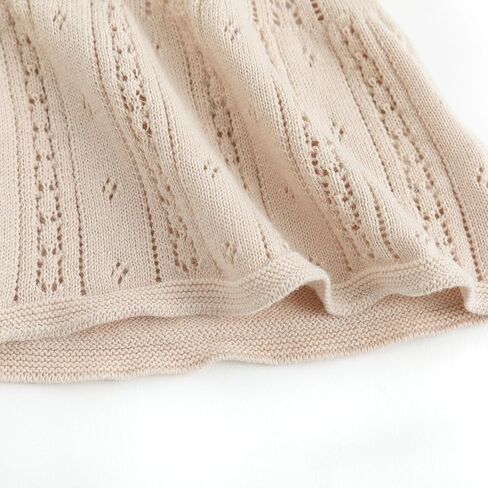 Curipeer Baby Girl Long Cardigan Dress Sweater Cream Button Down Toddler Girl Knitted Outfits in Saudi Arabia