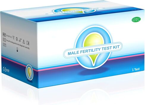 Fertility Test Kit for Men - Male Fertility Home Test - Sperm Count Test Kit- Fast, Convenient, Private in Saudi Arabia