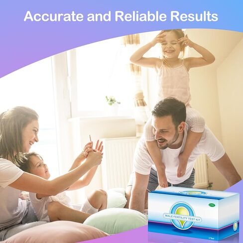 Fertility Test Kit for Men - Male Fertility Home Test - Sperm Count Test Kit- Fast, Convenient, Private in Saudi Arabia