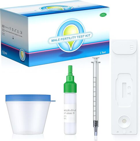 Fertility Test Kit for Men - Male Fertility Home Test - Sperm Count Test Kit- Fast, Convenient, Private in Saudi Arabia