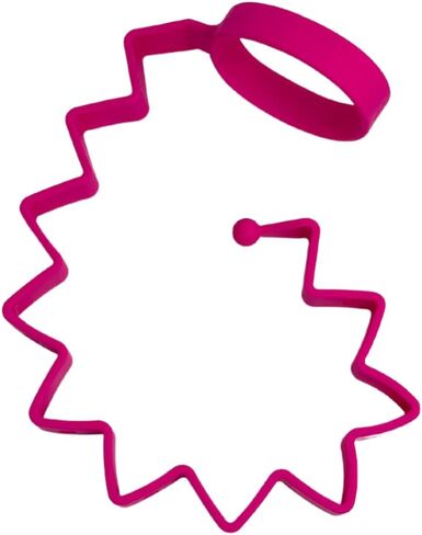 BUSY BABY Bottle Bungee - Sippy Cup Strap - Keeps Bottles and Sippy Cups Off The Floor - Food Grade Silicone - Dishwasher Safe (Pink) in Saudi Arabia