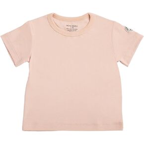 Short Sleeve T-Shirt, 100% Organic Pima Cotton Tee, Pocket for Security Tracker, Infant Unisex Sizes 0-24 Months