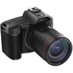 4K Vlogging Camera for YouTube, 3 Inch IPS 64MP HD Night Vision Digital Camera for Photography with, 16X Digital Zoom Camcorders Video Camera with Dual Cameras