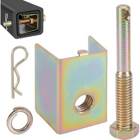 Upgrade 22323 Anti-Rattle Hitch Pin Shim Device, Fits 2-inch Receiver, 5/8-in Hole, Trailer Hitch Anti-Rattle Pin Compatible with Trailer Hollow-Shank Accessories, 5-Year Quality Guarantee