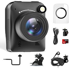 Timelapse Camera, 4K FHD Time Lapse Camera Outdoor, Waterproof Level IP66, for Record Outdoor Construction, Weather, Plant, 6 Month Battery Life, 32GB TF Card Included (Multi)