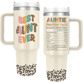 Christmas Birthday Gifts for Mom, Mom Birthday Gifts, Mom Gifts Tumbler, Gifts for Mom, Mom Gifts for Birthday, Christmas, Mom Tumbler Cup (40 oz, with Lid and Straw)